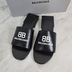 Balenciaga Black Sandals